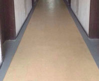 卷材地板胶水650和自流平210用于贵州师范大学工程案例